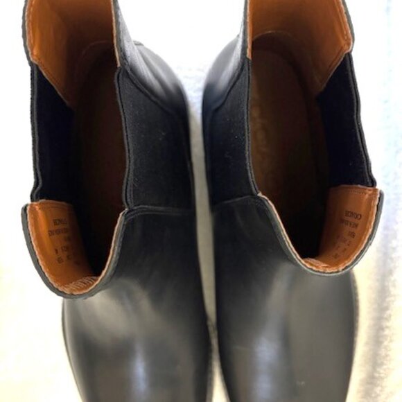 Coach black leather pull-on Dalton chelsea boots NWOT Men\'s Size 7D main image 11
